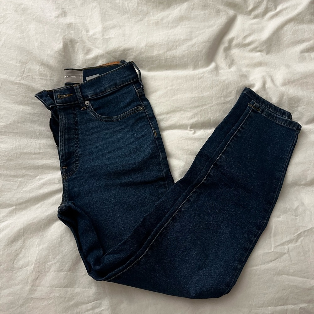 Everlane Dark Wash Ankle Length Jeans